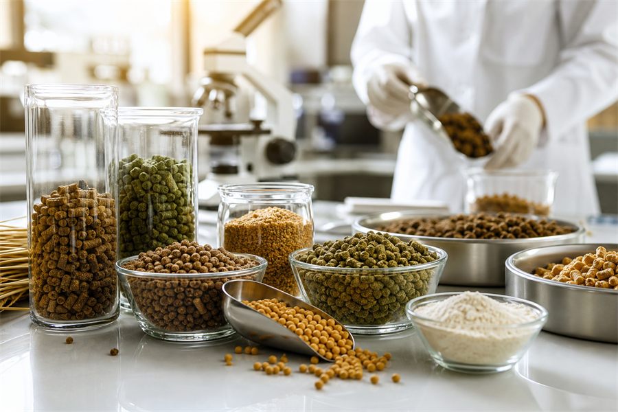 الخلطات والمكملات العلفية المتوازنة